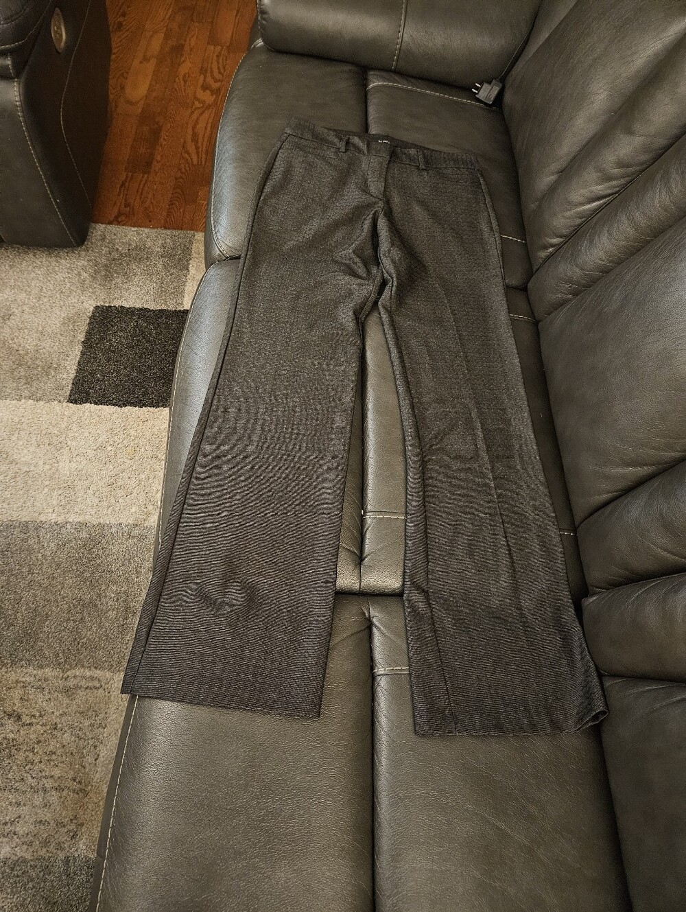 XOXO Women's Dark Gray Boot Cut Pants